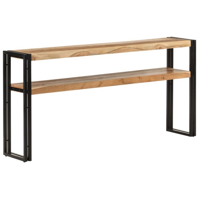 Table console 150x30x75 cm Bois d'acacia solide – Image 6