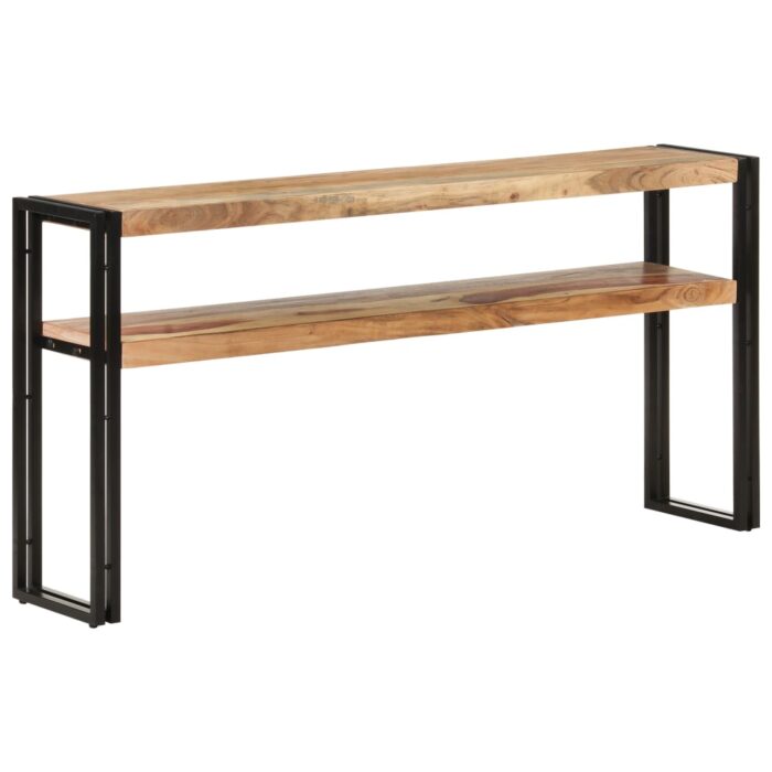 Table console 150x30x75 cm Bois d'acacia solide – Image 7