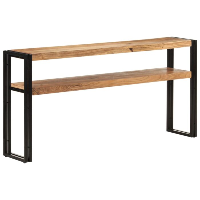 Table console 150x30x75 cm Bois d'acacia solide – Image 8