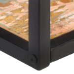 Étagères murales 2 pcs 120 cm Bois de récupération massif – Image 5