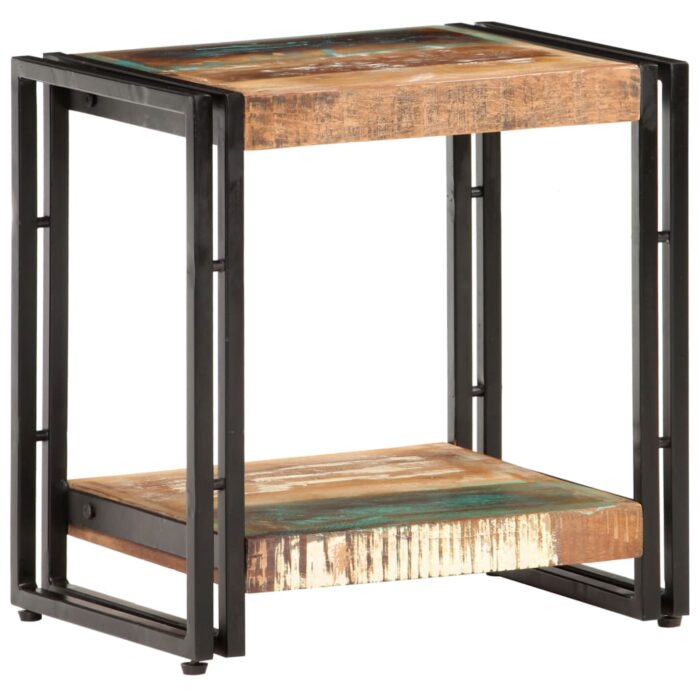 VXL8720286069844_a_en_hd_1.jpg Table d'appoint 40x30x40 cm Bois de récupération massif – Image 1