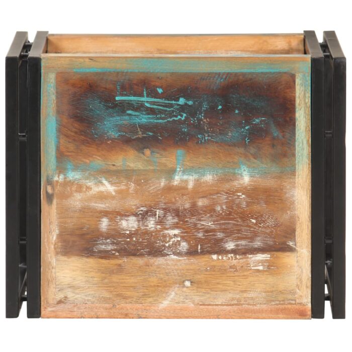 Table d'appoint 40x30x40 cm Bois de récupération massif – Image 2