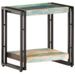 Table d'appoint 40x30x40 cm Bois de récupération massif – Image 5