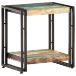 Table d'appoint 40x30x40 cm Bois de récupération massif – Image 6