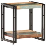 Table d'appoint 40x30x40 cm Bois de récupération massif – Image 7