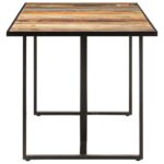 Table de salle à manger 180 cm Bois de récupération massif – Image 2