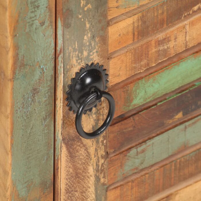 Table de chevet 40 x 30 x 50 cm Bois de récupération massif – Image 2