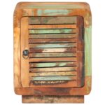 Table de chevet 40 x 30 x 50 cm Bois de récupération massif – Image 4