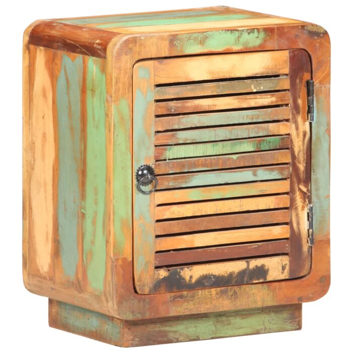 Table de chevet 40 x 30 x 50 cm Bois de récupération massif – Image 7