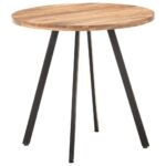 Table de salle à manger 80 cm Bois d'acacia solide – Image 5