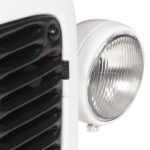 Cave à vin tracteur Blanc 49x31x172 cm Bois de manguier solide – Image 7