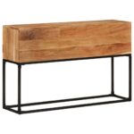 Table console 120x30x75 cm Bois d'acacia massif
