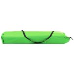 Chaise longue pliable 2 places vert acier – Image 6
