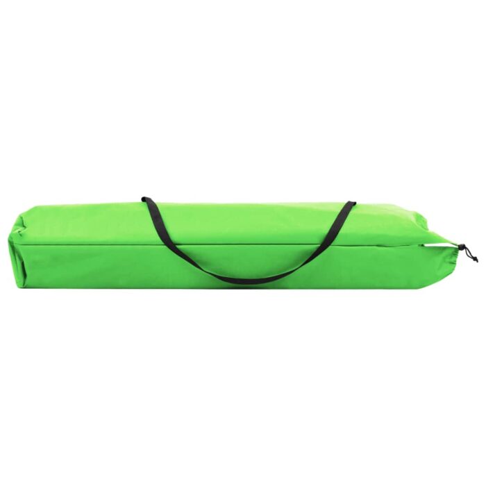 Chaise longue pliable 2 places vert acier – Image 6
