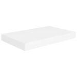 Étagères murales flottantes 2 pcs blanc 40x23x3,8 cm MDF – Image 2