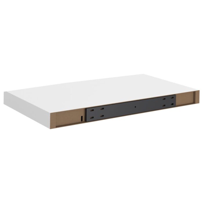 Étagère murale flottante blanc 50x23x3,8 cm MDF – Image 5