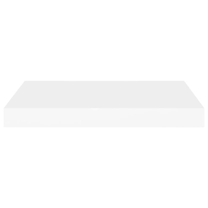 Étagères murales flottantes 2 pcs blanc 50x23x3,8 cm MDF – Image 3