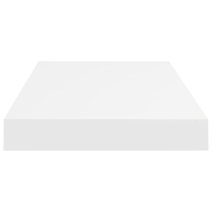 Étagères murales flottantes 2 pcs blanc 50x23x3,8 cm MDF – Image 4