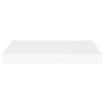Étagères murales flottantes 4 pcs Blanc 50x23x3,8 cm MDF – Image 3