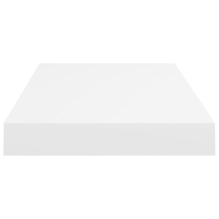 Étagères murales flottantes 4 pcs Blanc 50x23x3,8 cm MDF – Image 4