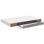 Étagères murales flottantes 4 pcs Blanc 50x23x3,8 cm MDF – Image 5