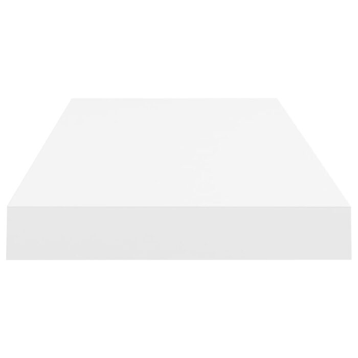 Étagères murales flottantes 4 pcs blanc 60x23,5x3,8 cm MDF – Image 4