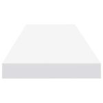 Étagère murale flottante blanc 90x23,5x3,8 cm MDF – Image 4
