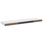 Étagères murales flottantes 2 pcs blanc 90x23,5x3,8 cm MDF – Image 6