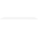 Étagères murales flottantes 4 pcs blanc 120x23,5x3,8 cm MDF – Image 3