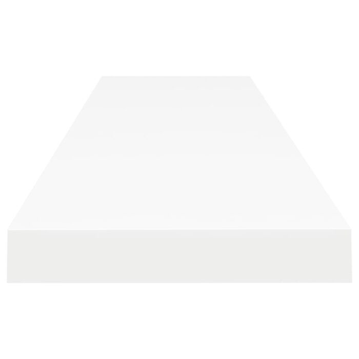 Étagères murales flottantes 4 pcs blanc 120x23,5x3,8 cm MDF – Image 4