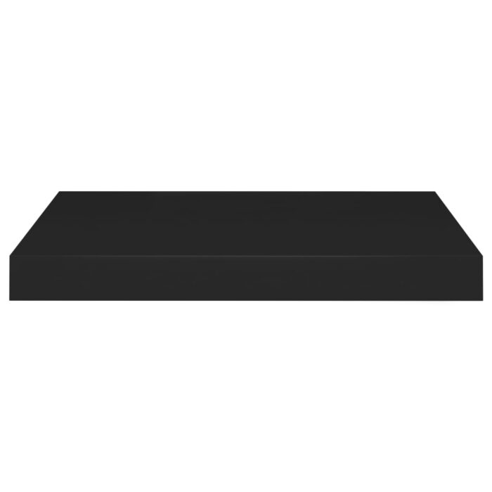 Étagères murales flottantes 2 pcs noir 40x23x3,8 cm MDF – Image 3