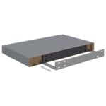 Étagères murales flottantes 2 pcs Gris 40x23x3,8 cm MDF – Image 5