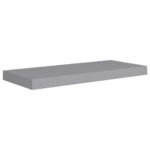 Étagères murales flottantes 4 pcs Gris 60x23,5x3,8 cm MDF – Image 2