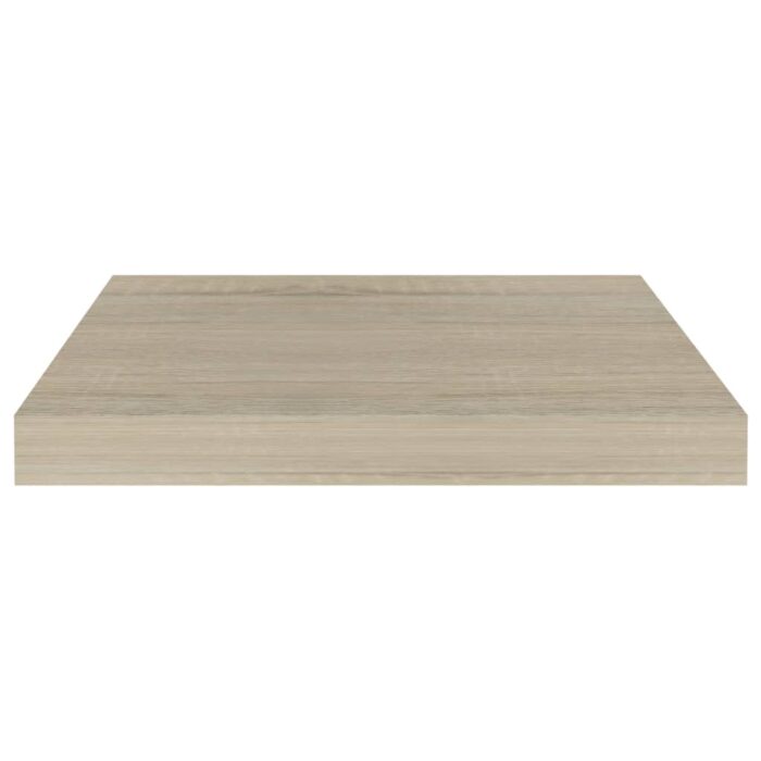 Étagères murales flottantes 2 pcs chêne 40x23x3,8 cm MDF – Image 3
