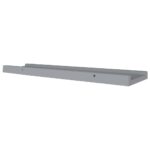 Étagères à rebord pour cadre photo 2 pcs Gris 60x9x3 cm MDF – Image 4