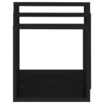 Étagères murales sous forme de cube 3 pcs Noir MDF – Image 3