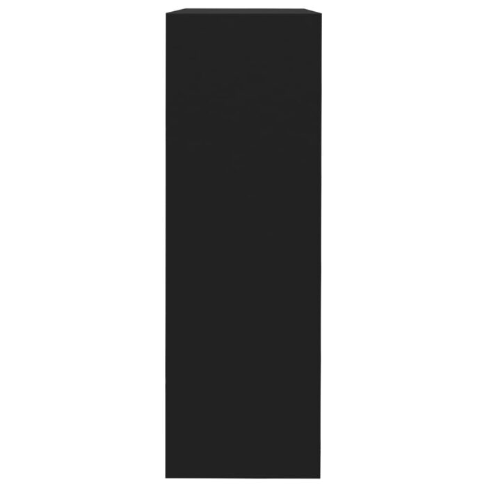 Étagères murales sous forme de cube 3 pcs Noir MDF – Image 6