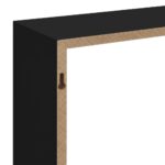 Étagères murales sous forme de cube 3 pcs Noir MDF – Image 8