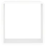 Étagères murales sous forme de cube 3 pcs Blanc MDF – Image 6