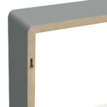 Étagères murales sous forme de cube 3 pcs Gris MDF – Image 9