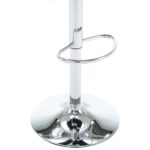 Tabourets de bar lot de 2 marron similicuir – Image 6