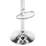 Tabourets de bar 2 pcs noir similicuir – Image 6