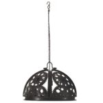 Plafonnier industriel en forme de roue dentée 45 cm E27 – Image 2