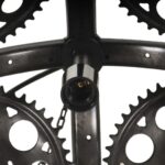 Plafonnier industriel en forme de roue dentée 45 cm E27 – Image 4