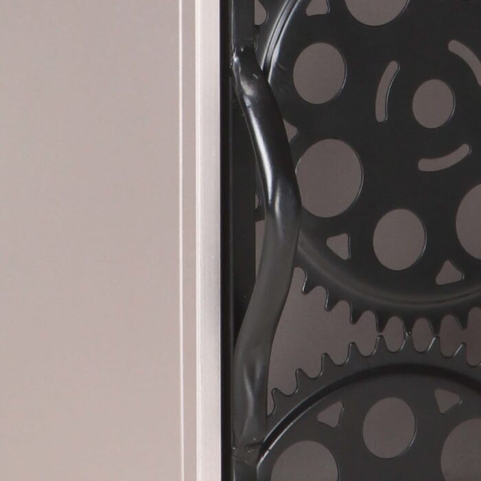 Table de chevet 40x30x50 cm Bois de manguier brut – Image 2