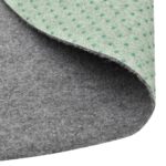 Gazon artificiel avec picots Dia.130 cm Gris Rond – Image 3