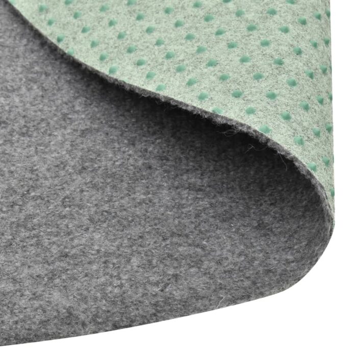 Gazon artificiel avec picots Dia.130 cm Gris Rond – Image 3