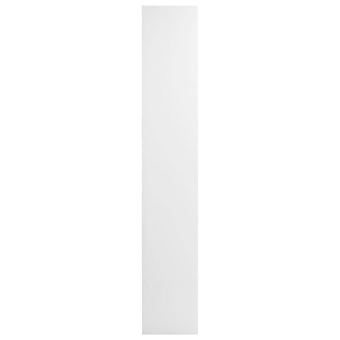 Armoires à CD 2 pcs Blanc brillant 21x16x93,5 cm – Image 3
