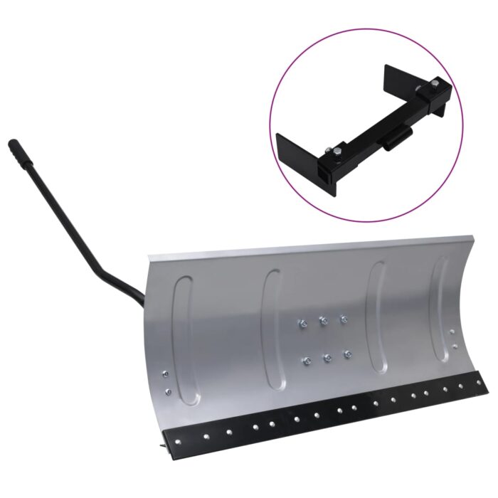 Pare-neige pour tondeuse à gazon avec adaptateur 100 cm – Image 1