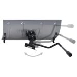 Pare-neige pour tondeuse à gazon avec adaptateur 100 cm – Image 4
